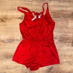NWT Victoria’s Secret red romper